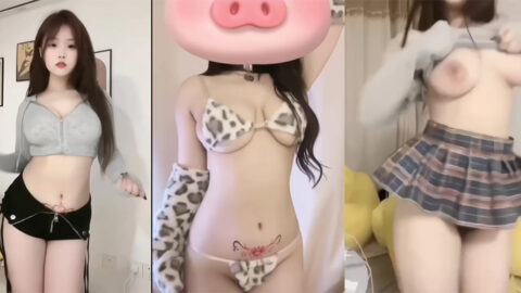 抖音44万擦边微胖网红凹兔嫚私拍福利视频流出