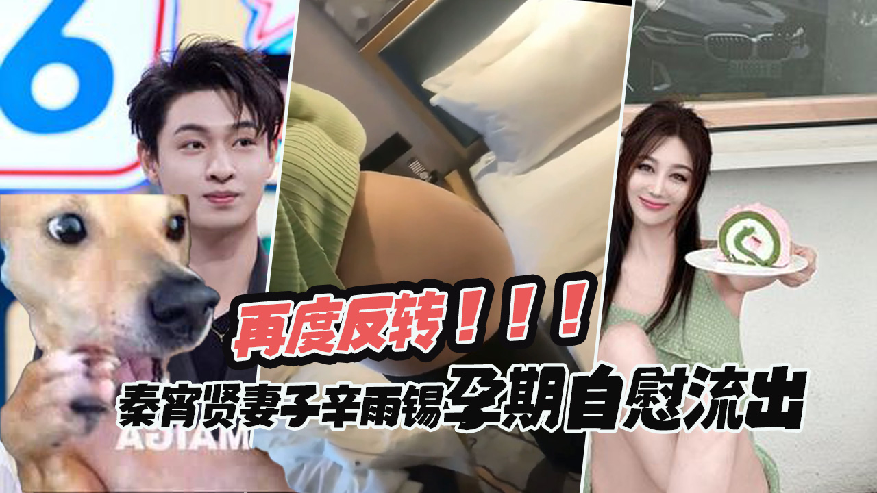 再度反转!!!秦宵贤妻子辛雨锡孕期自慰流出